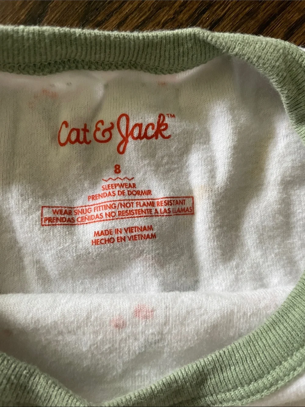Cat and Jack PJs Size 8